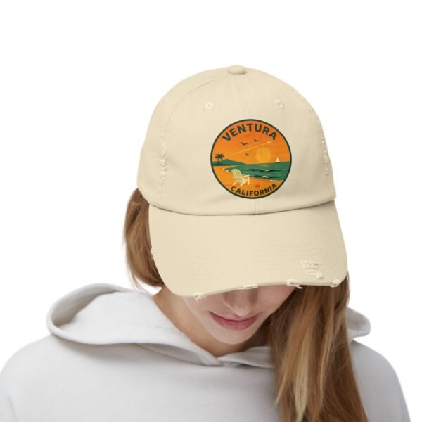 Ventura California Trucker Hat | Retro Beach Sunset Patch Cap, Coastal Style, Summer Travel Gift, Ocean Vibes Hat
