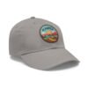 Alamosa Colorado Hat - Retro Sunset Leather Patch Cap, Great Sand Dunes Mountains Travel Souvenir Dad Hat, Outdoor Adventure