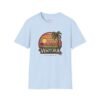 Ventura Sunset Pixel Art California Dream Unisex Softstyle T-Shirt, Graphic Tee, Vintage Style Shirt, Retro Tshirt, Beach Lover Gift