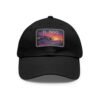 El Paso Texas Hat - Retro Sunset Desert Baseball Cap, Texas Travel Gift, Vintage Style El Paso Souvenir, Unisex Adjustable White Cap