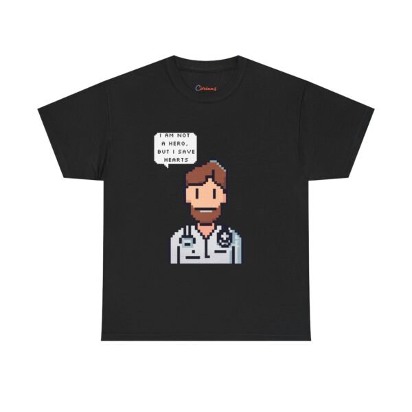Pixel Doctor Shirt - Funny Medical Student Gift, Save Hearts Tee, Healthcare Worker Appreciation, Pixel Art T-Shirt for Doctors & Nurses