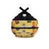 School Days Backpack - Mythology-Inspired Pattern Featuring Zeus & Hades - Funny Cartoon Bag for Students and Teachers