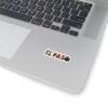 Texas Landscape Kiss-Cut Stickers | El Paso Artistic Letters, Southwest Symbols, Travel Accessories, Unique Decals for Water Bottles and