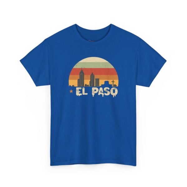 7352198537006828824_2048.jpeg El Paso, Texas | City center at sunset - Unisex Heavy Cotton Tee