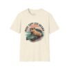 Capybara T-Shirt - More Capy Less Drama Funny Animal Tee - Chill Capybara Riding Crocodile Retro Sunset Graphic Shirt