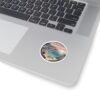 Nerja Spain Sticker - Pixel Art Mediterranean Sunset | Retro 8-Bit Coastal Design of Andalucía | Travel Vinyl Decal for Laptop & Bottle