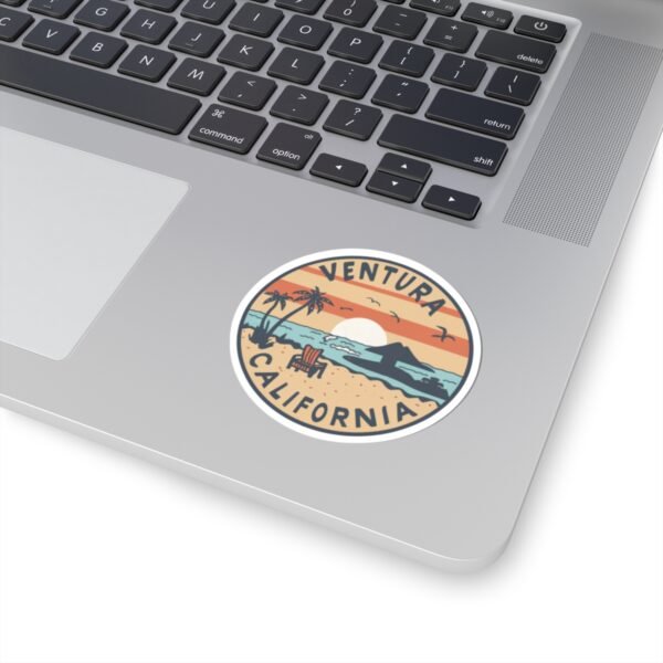 Sticker Sheet, Ventura California Sunset Design, Scrapbooking, Bullet Journal, Laptop Decals, Planner Accessories