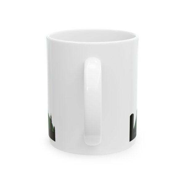 Caracas with Buildings Ceramic Mug - 11oz - Durable Cup, Venezuela Travel Souvenir, Unique Coffee Tea Cup, Gift for Travelers, Countries