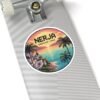 7638755360279782805_1200.jpeg Nerja Spain Pixel Art Sticker - Retro Sunset Coastal 8-Bit Design | Andalucía Vinyl Decal | Mediterranean Vintage Travel Art