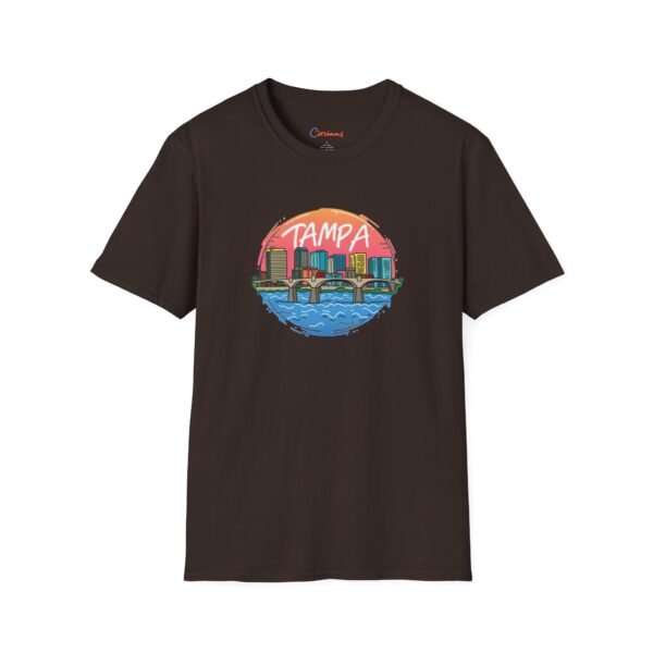 Urban Sunset: The Tampa Tee Unisex Softstyle T-Shirt