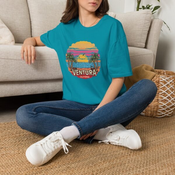 Sunset Serenity in Ventura California - Coastal Bliss Awaits! - Unisex Softstyle T-Shirt