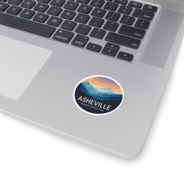 Asheville North Carolina: Blue Ridge Mountains Sticker