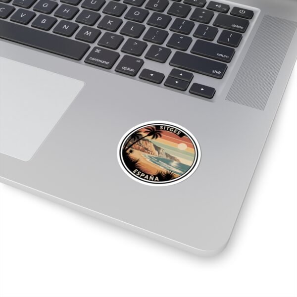 Sitges España: Sunset Cliffs & Palm Coast Sticker