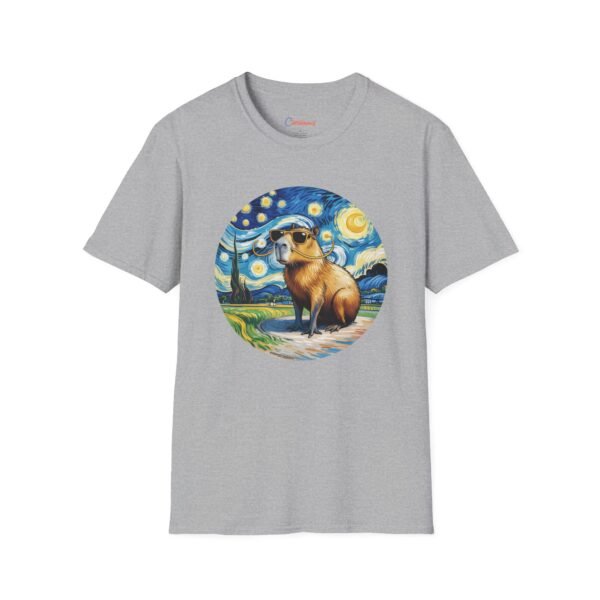 7933086073863906425_2048.jpeg Capybara Nation Softstyle T-Shirt | Unisex Tee, Animal Lover Gift, Graphic T-Shirt, Cute Pet Apparel, Nature Enthusiast Wear