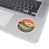 Zuma Beach California Sunset Serenity, Kiss-Cut Decals, Laptop Sticker, Scrapbooking, Water Bottle, Planner Stickers