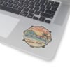 8253073322927021886_1200.jpeg Ventura, California - Rincon Beach County Park - Kiss-Cut Stickers | Coastal Scenic Design