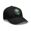 El Yunque Puerto Rico Leather Patch Hat - Tropical Waterfall Cap, Retro Adventure Gift, National Forest Travel Apparel
