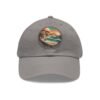 Carmel by the Sea Hat - Retro Coastal Leather Patch Cap, California Ocean Sunset Embroidery Style
