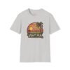 Ventura Sunset Pixel Art California Dream Unisex Softstyle T-Shirt, Graphic Tee, Vintage Style Shirt, Retro Tshirt, Beach Lover Gift