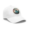 8375434926517019125_2048.jpeg Nerja Spain Hat - Coastal Sunset Leather Patch Cap | Andalucía Beachwear Gift for Travelers, Surfers & Dreamers