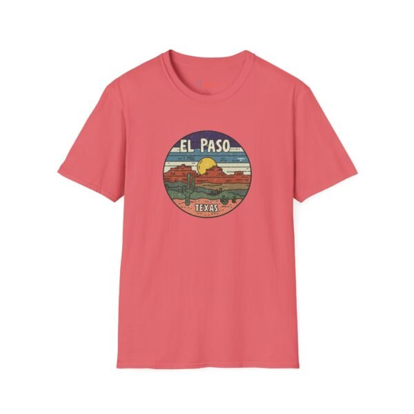 El Paso, Texas - Desert Landscape - Unisex Softstyle T-Shirt