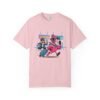 Funny Flamingo T-Shirt - Passport Problems Graphic Tee, Travel Humor Front & Back Print Shirt, Quirky Bird Streetwear Gift