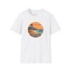 Ventura California Sunset Softstyle T-Shirt, Beach Lover Tee, Coastal Sunset Shirt, Ocean Vibes Top, Vacation Tshirt
