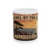 Carmel by the Sea California: Coastal Cliff Art Ceramic Mug