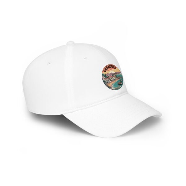 Cadaqués Spain Hat - Retro Coastal Dad Cap with Artistic Travel Design, Mediterranean Beach Souvenir, Spanish Village Gift