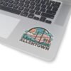Allentown, Pennsylvania | Alternative city sunset - Kiss-Cut Stickers