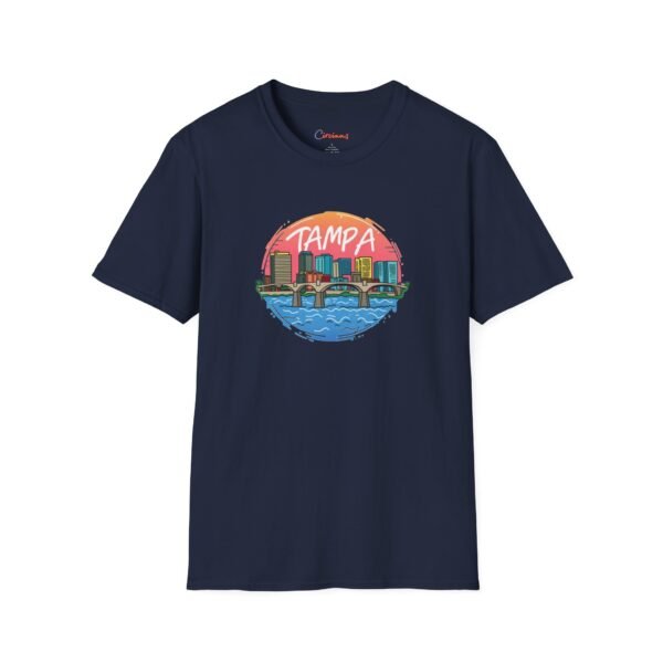 Urban Sunset: The Tampa Tee Unisex Softstyle T-Shirt