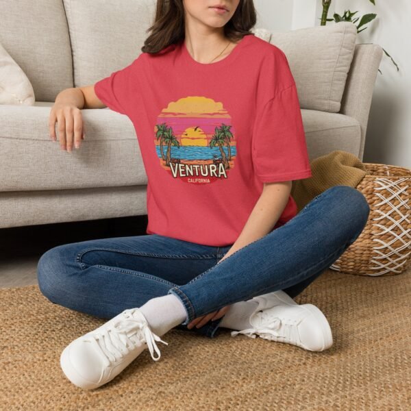 Sunset Serenity in Ventura California - Coastal Bliss Awaits! - Unisex Softstyle T-Shirt