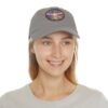 Sitges Spain Hat - Pixel Art Coastal Dad Cap with Leather Patch, Summer Beach Travel Souvenir
