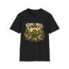 Guac & Roll Hard Rock Avocado Band T-Shirt: Funny Retro Concert Design