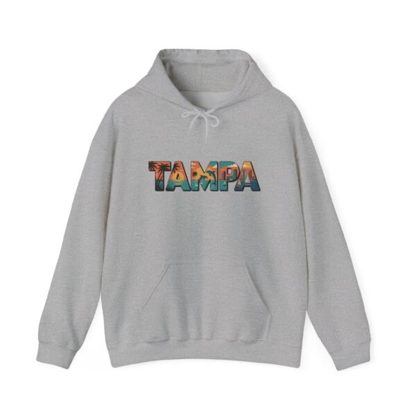 Tampa Florida Hoodie - Retro Coastal Beach Sweatshirt, Florida Travel Gift, Vintage Style Tampa Pullover, Unisex Cozy Hoodie