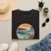 Ventura, California | Aerial view drawing of Ventura Pier - Unisex Softstyle T-Shirt