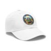 Capybara Poker Hat - PU Leather Patch Funny Animal Baseball Cap, Art Parody Gift
