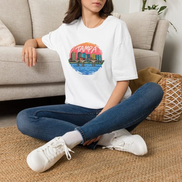 Urban Sunset: The Tampa Tee Unisex Softstyle T-Shirt