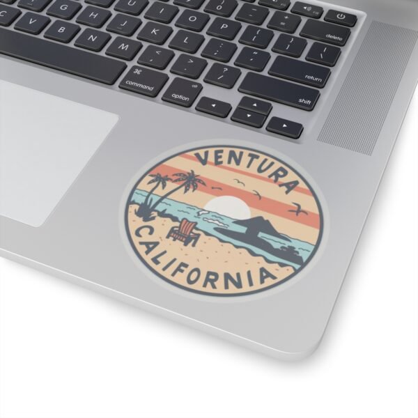 Sticker Sheet, Ventura California Sunset Design, Scrapbooking, Bullet Journal, Laptop Decals, Planner Accessories