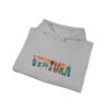Ventura California Hoodie - Retro Coastal Beach Sweatshirt, California Travel Gift, Vintage Style Ventura Pullover, Unisex Cozy Hoodie
