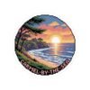 9461224364097040208_1200.jpeg Carmel-by-the-Sea Sticker - Pixel Art California Sunset Beach and Cliffside Scene - Retro 8-Bit Coastal Travel Souvenir Vinyl Decal