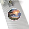 9642041600928227883_1200.jpeg Carmel-by-the-Sea Sticker - Pixel Art California Sunset Beach and Cliffside Scene - Retro 8-Bit Coastal Travel Souvenir Vinyl Decal