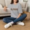 El Paso Texas Pixel Art Shirt - Retro 8-Bit Desert Sunset Design | Unisex Softstyle T-Shirt