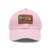 9676451632956330121_2048.jpeg Byron Bay Hat - Retro Leather Patch Dad Hat with Coastal Landscape Design, Summer Beachwear Gift, Australia Travel Souvenir