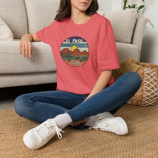 El Paso, Texas - Desert Landscape - Unisex Softstyle T-Shirt