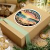 9701971427121532459_1200.jpeg Zuma Beach California Sticker - Retro Sunset Coastal Vibes | Beach Aesthetic Decal