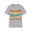 Zuma Beach California Retro Surf T-Shirt | Vintage Coastal Vibes | Unisex Softstyle Tee | Summer Gift for Dreamers & Travelers