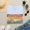 Zuma Beach California Retro Surf T-Shirt | Vintage Coastal Vibes | Unisex Softstyle Tee | Summer Gift for Dreamers & Travelers