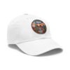 El Paso Texas Hat - Leather Patch Desert Sunset Cap with Cactus & River, Retro Travel Baseball Dad Hat, City Vibes Souvenir Apparel