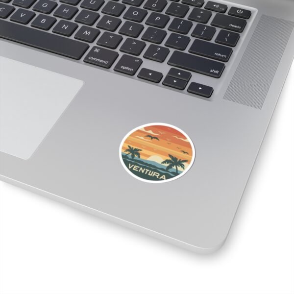 Sticker Sheet, Sunset Serenity in Ventura, Tranquil Ocean View Stickers, Beach Sunset Decor, Laptop Decals, Journal Accessories